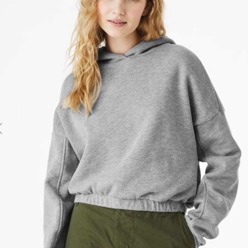 New Women’s Cropped Cinched Bottom Hoodie - image 6